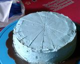 Foto langkah ke 1 dari resep Kue ultah 2 tokoh kartun.