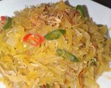 Foto langkah ke 4 dari resep Tumis Pepaya Muda.