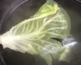 Foto del paso 1 de la receta: Paquetitos de repollo rellenos con vegetales