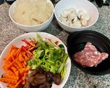 รูปขั้นตอนการทำที่ 1 ของ ผัดหนังหมู