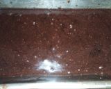 A picture of step 4 of Chocolate heaven tea cake.