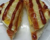 A picture of step 11 of Cheese sandwich with omelette.