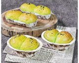 Foto langkah ke 10 dari resep Roti Pandan Talas Isi Srikaya.