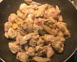 A picture of step 3 of Three Cup Chicken Wings.