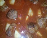 Foto del paso 6 de la receta: Albóndigas en salsa con papas!