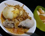 Foto langkah ke 5 dari resep Sayur lontong pepaya muda betawi.