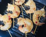 A picture of step 3 of Spicy Grilled Prawns..