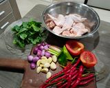 Foto langkah ke 1 dari resep Sayap ayam bumbu kemangi.