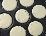 A picture of step 5 of Vanilla Pancakes with Strawberry Sauce.