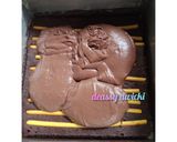 Foto langkah ke 7 dari resep Brownies Polkadot.
