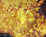 A picture of step 3 of Jaggery Malpua.