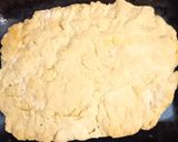 A picture of step 2 of Millionaires shortbread.