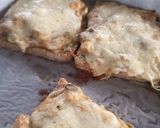 Gombás -sajtos melegszendvics recept fázis 5 fotója