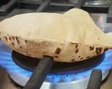 A picture of step 3 of Quinoa flour pulka / roti.