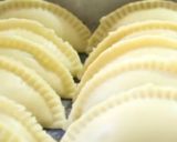 A picture of step 7 of Khoya Gujiya.