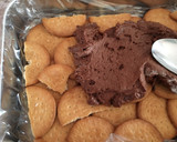 Foto del paso 7 de la receta: Tarta de galletas sin huevo