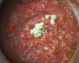 Foto del paso 5 de la receta: Tajine de boquerones en salsa de berenjena asada y tomates