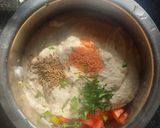 A picture of step 2 of Rustic Bajra Uttapam.