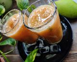 A picture of step 3 of Aam panna.