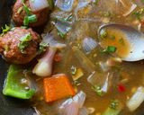 A picture of step 6 of Chicken Manchurian.