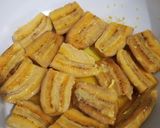 Foto langkah ke 1 dari resep Bolen Pisang Cokelat Keju (dengan Puff Pastry Instan).
