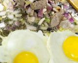 Foto langkah ke 5 dari resep Nasi goreng ayam.