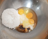 Foto del paso 1 de la receta Magdalenas cubiertas de chocolate para Navidad