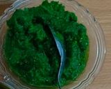 A picture of step 1 of Tri - Colour Chutney.