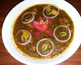 A picture of step 7 of Allu palak.
