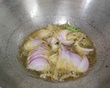 A picture of step 3 of Sem Aloo with Kalonji Seeds.