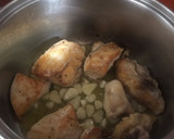 Foto del paso 6 de la receta: Pollo "al ajillo" con arroz blanco