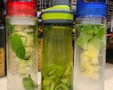 Foto langkah ke 1 dari resep Infused Water (4) Pelengkap Bekal Makan Siang.
