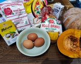 Foto langkah ke 1 dari resep 🎃 Bolu Labu Kuning Gluten-Free.