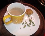 A picture of step 5 of CardamomTea.
