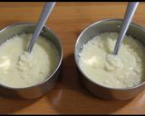 A picture of step 2 of Kheer Laddu.