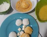 Foto langkah ke 5 dari resep Nasi bola keju.