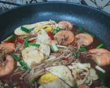 Foto langkah ke 2 dari resep Udang Saus Teriyaki Lada Hitam🍤🍲.