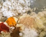 A picture of step 3 of Ragada  Pattice.
