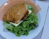 รูปขั้นตอนการทำที่ 6 ของ เบอร์เกอร์ไก่ ง่าย