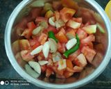 A picture of step 3 of Punjabi chhole.