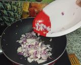 A picture of step 3 of Veg Kolhapuri | vegetable Kolhapuri restaurant style.