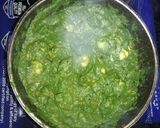 साग आलू की सब्जी(Saag aloo ki sabzi recipe in Hindi) रेसिपी चरण 5 फोटो