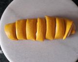 A picture of step 6 of Steam Pumpkin Rolls.