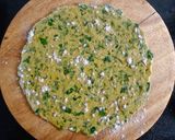 A picture of step 4 of Bathua Lachcha Paratha.