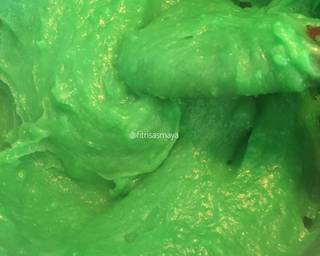 Pandan Cake Cendol Palm Sugar Pudding - Step 5