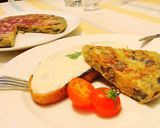 A picture of step 7 of Eggplant, Potato, and Onion Tortilla.