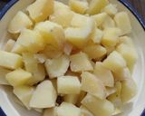 A picture of step 2 of Black chana chaat.