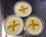 Une image de l'étape 9 de Crèmes pistache,orange et mirabelles du jardin.