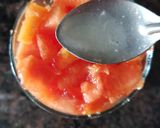 A picture of step 4 of Tricolor Fruit Salad.