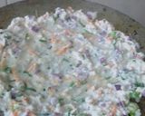 A picture of step 4 of Rawa roti quick breakfast.